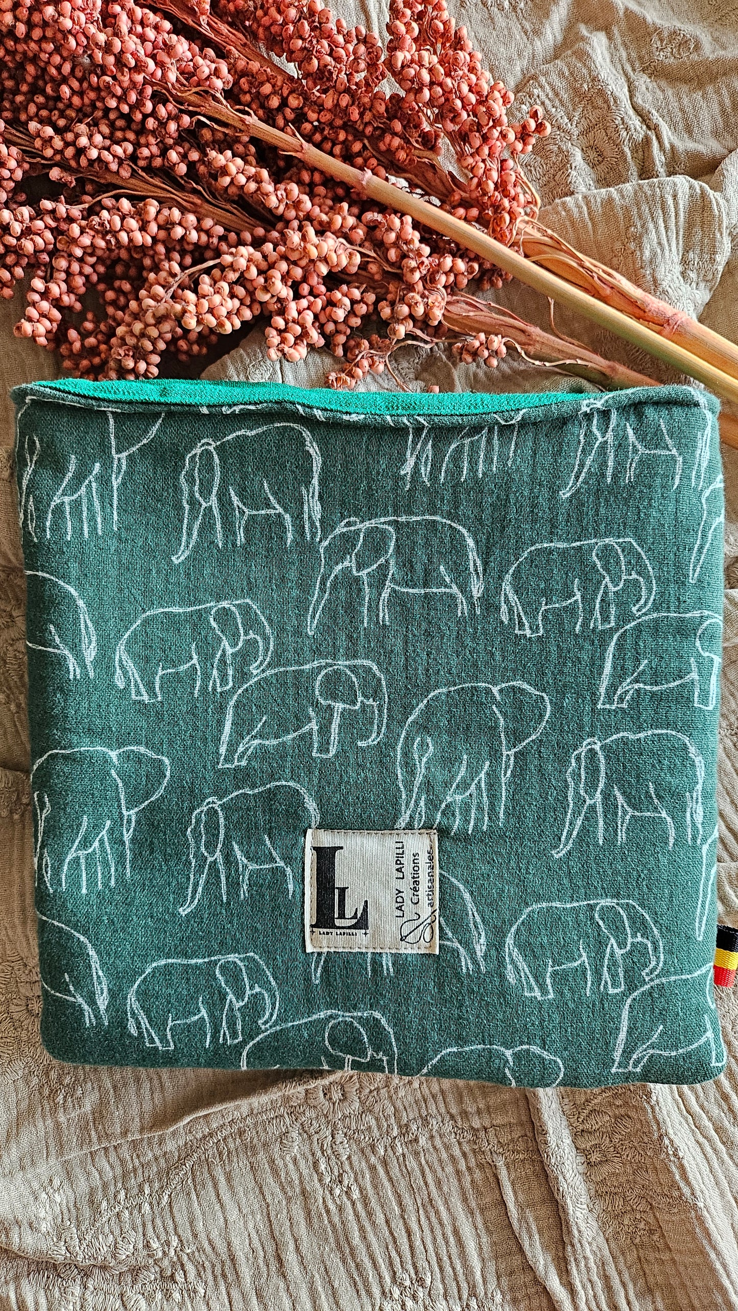 Alexandrie, pochette pour livre de poche