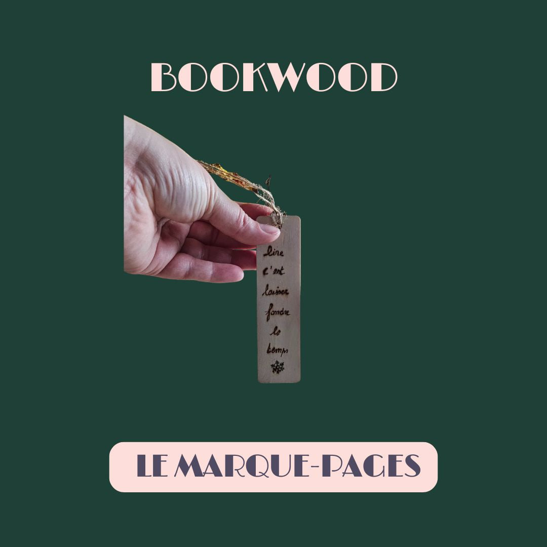Bookwood, le marque-pages en bois