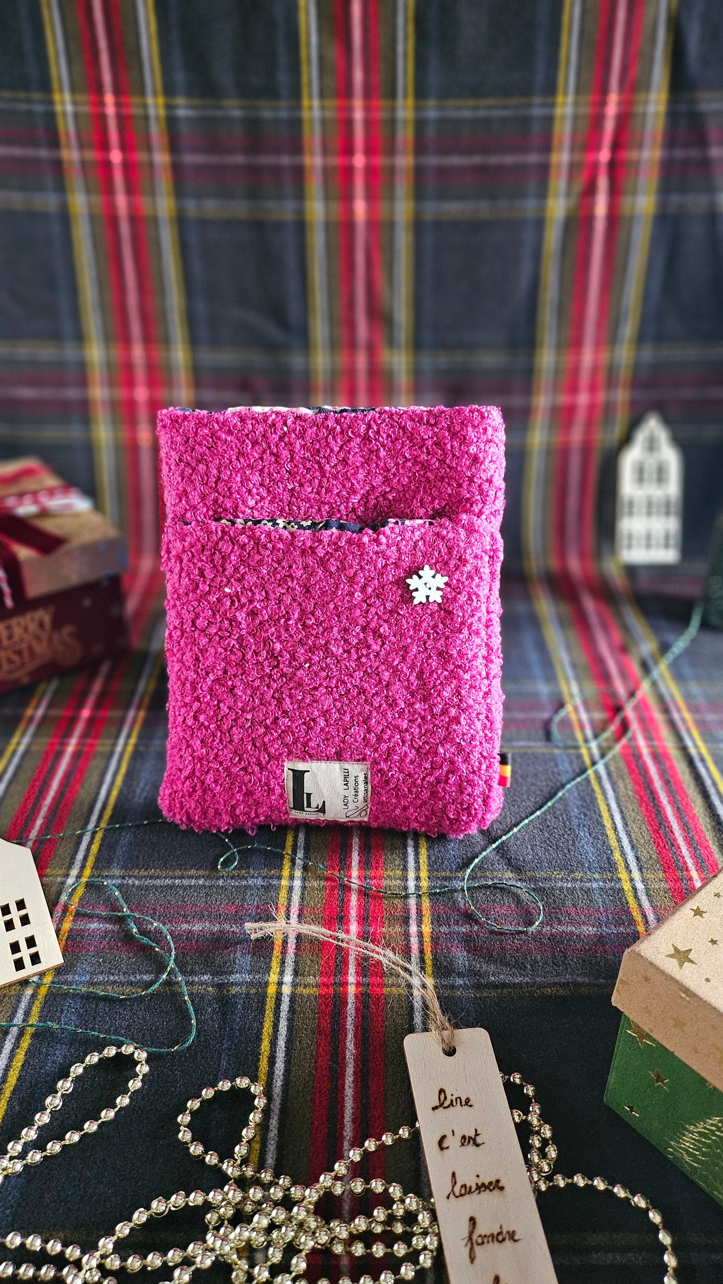 Numina, pochette double poche pour liseuse