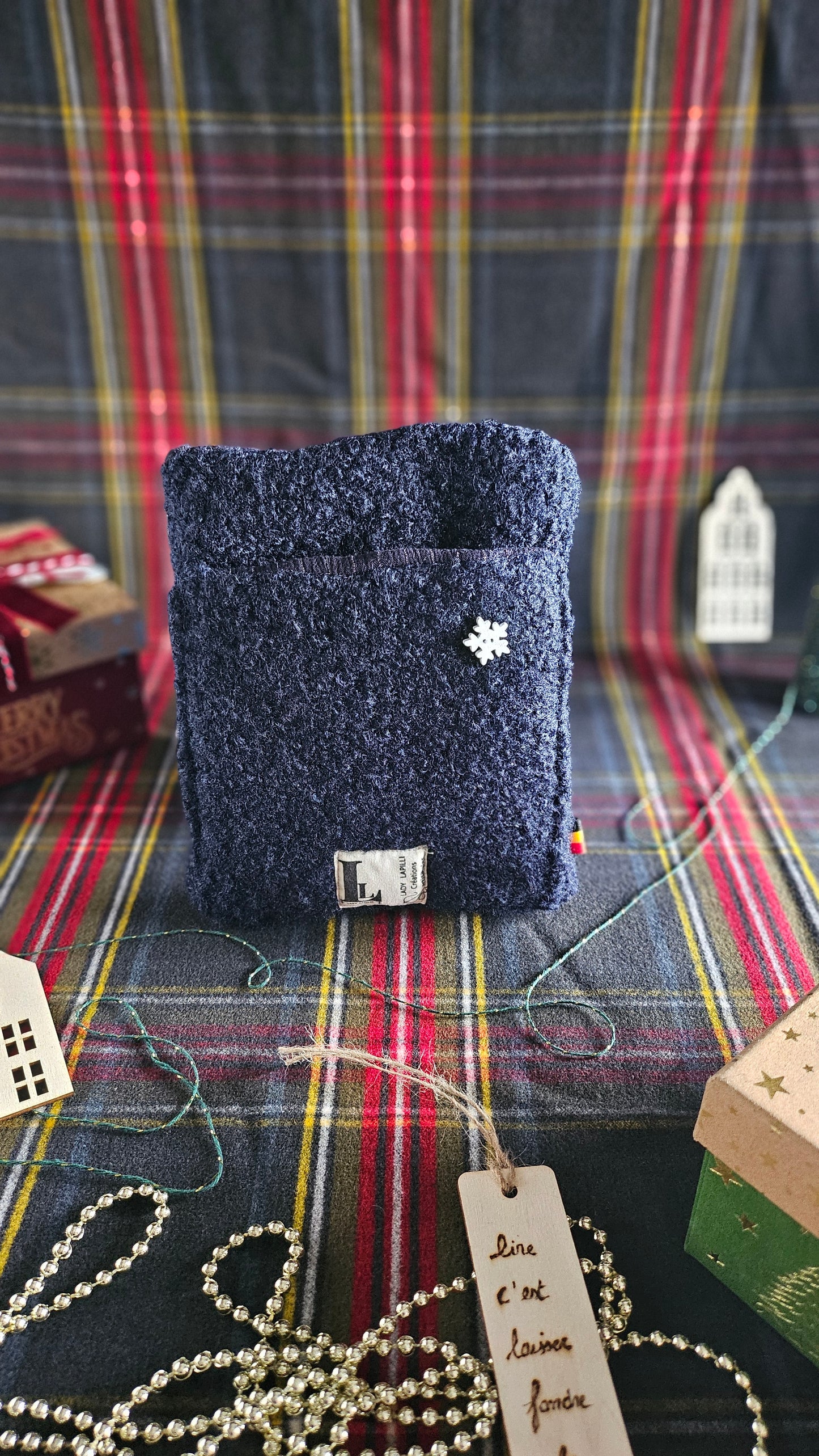 Numina, pochette double poche pour liseuse