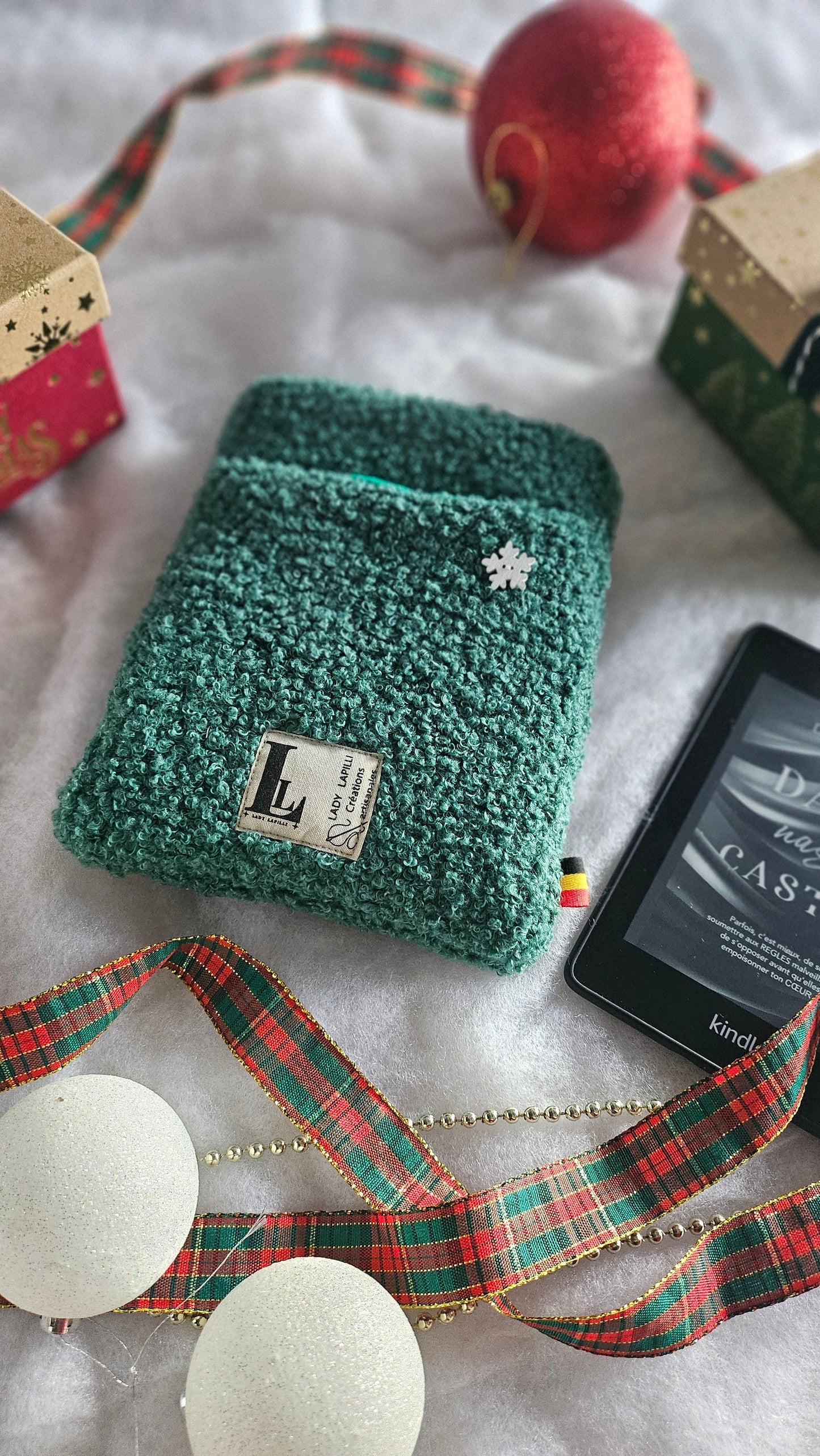 Numina, pochette double poche pour liseuse