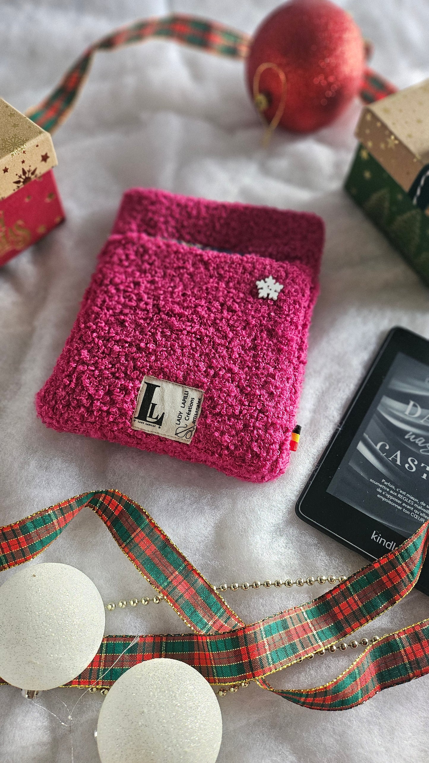 Numina, pochette double poche pour liseuse