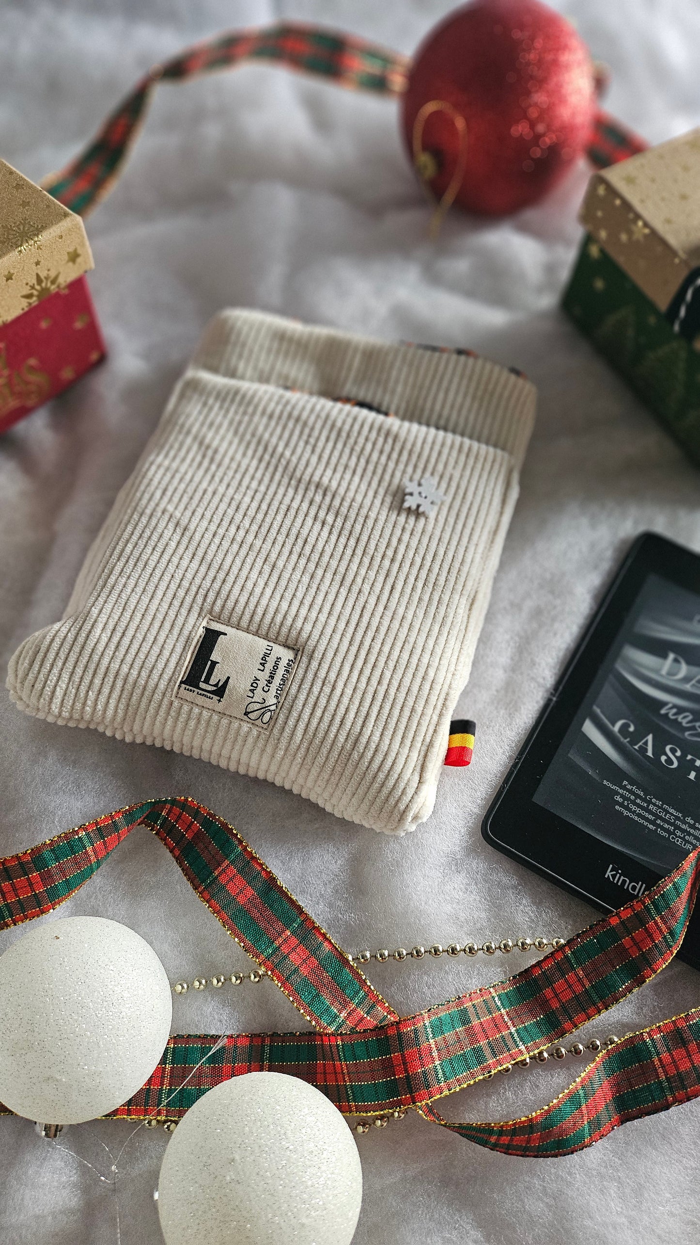 Numina, pochette double poche pour liseuse