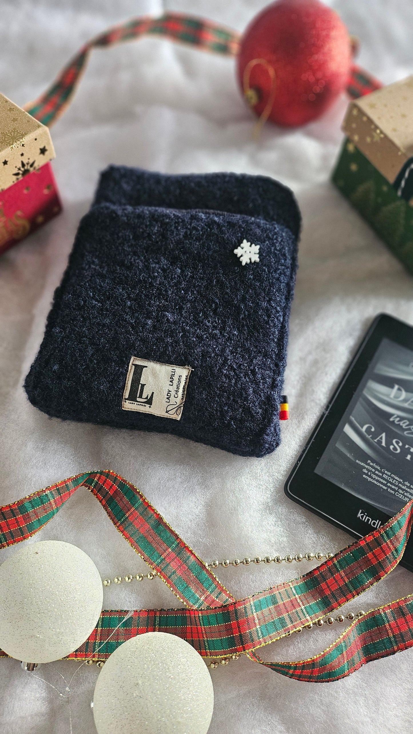 Numina, pochette double poche pour liseuse