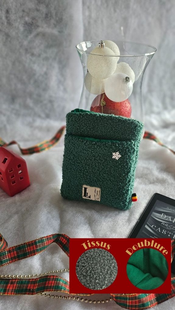 Numina, pochette double poche pour liseuse