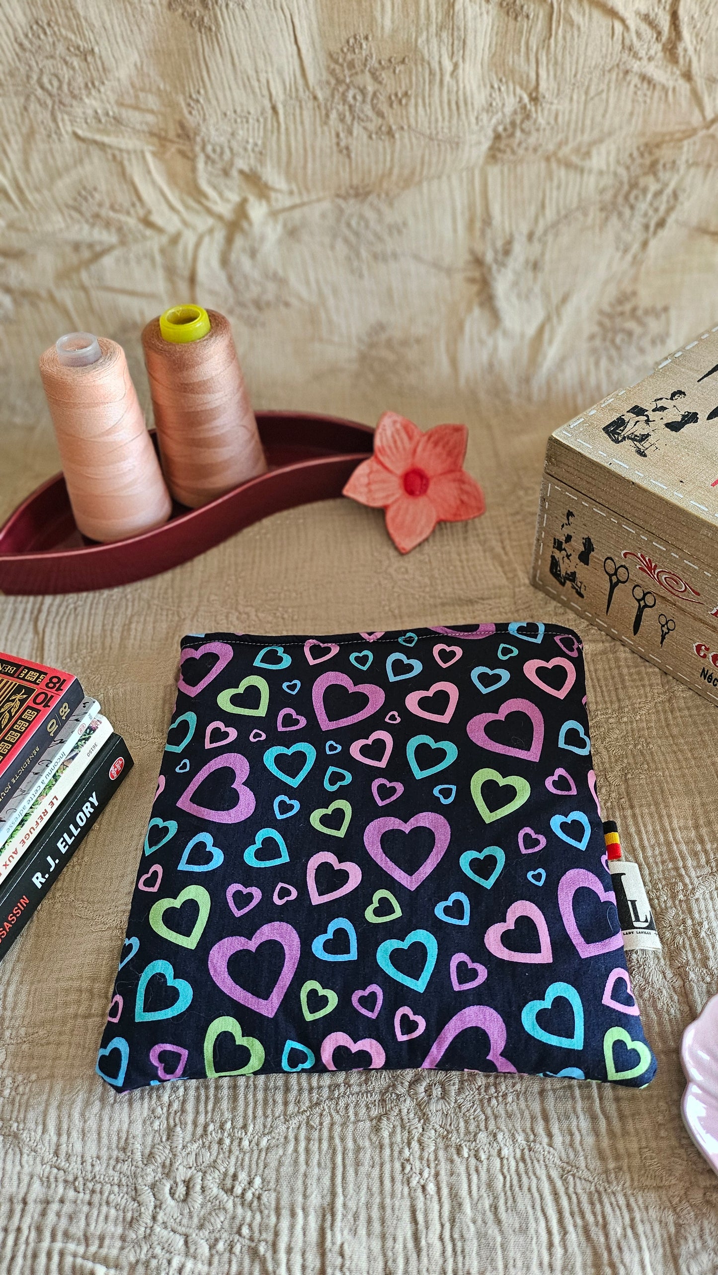 Alexandrie, pochette pour livre de poche