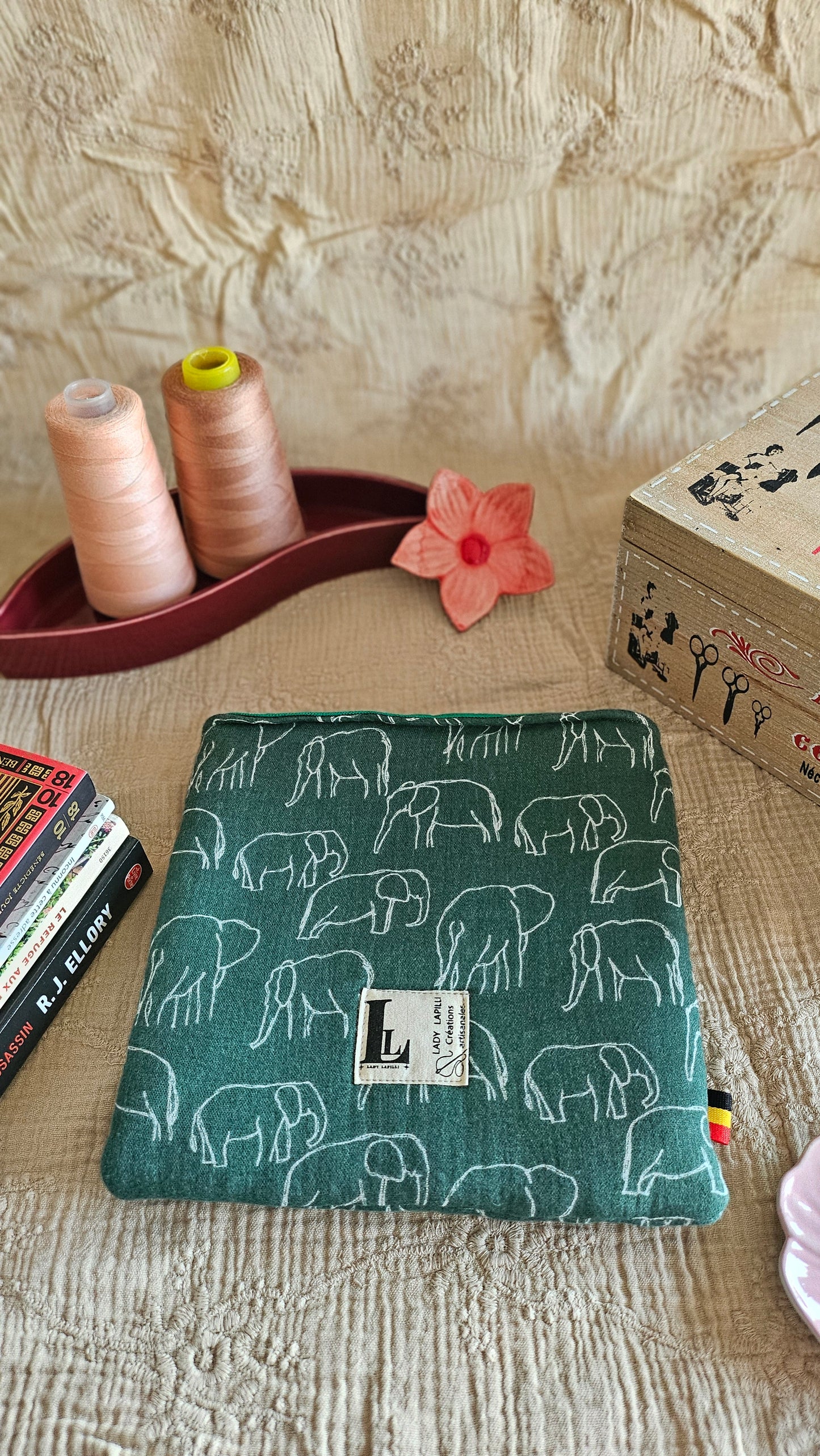 Alexandrie, pochette pour livre de poche